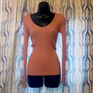 Sexy lace up back sweater